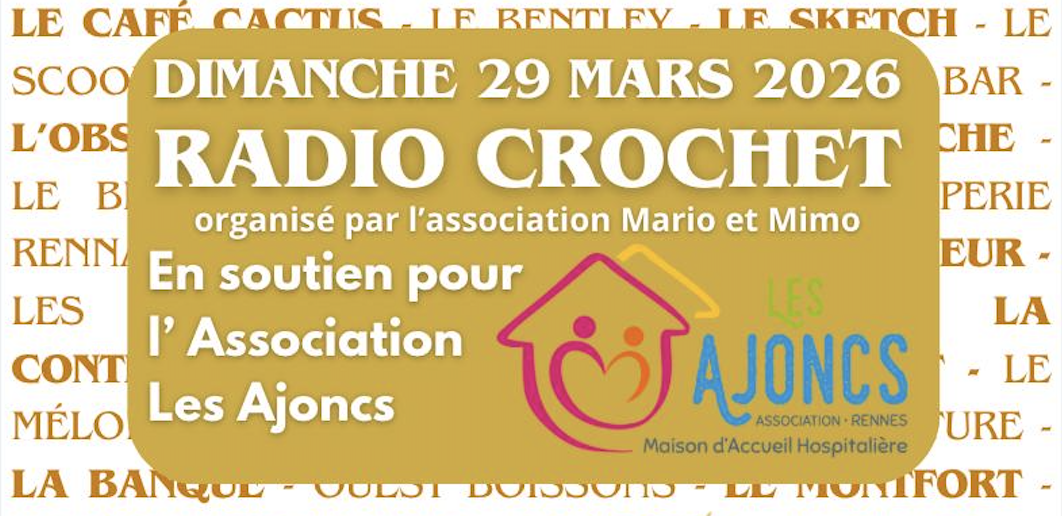 RADIO CROCHET – 29 MARS 2026